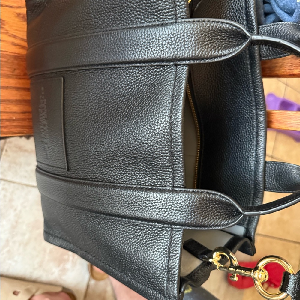 Marc Jacobs Black Leather Tote
